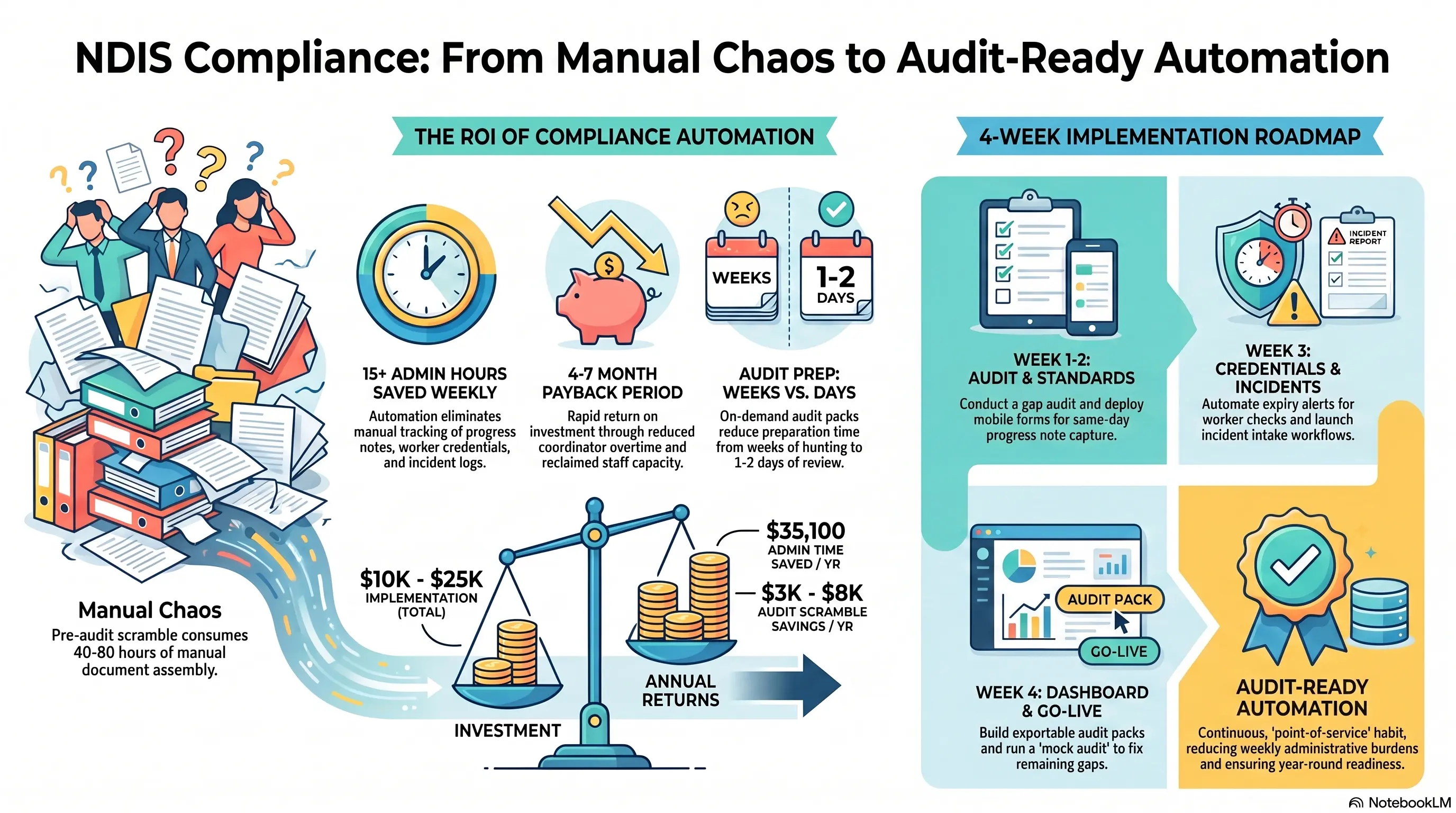 NDIS Compliance Automation: Stay Audit-Ready Without the Admin Burden